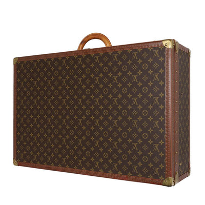 Monogram Alzer 75 Hard Case Trunk Weekend Travel Bag ( Replica Sunglasses Pre-Owned)