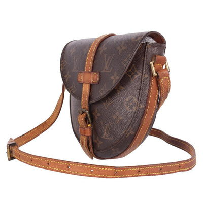 Chantilly Pm Brown Monogram Canvas Leather