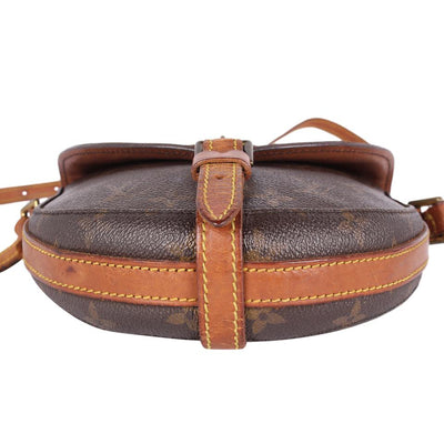 Chantilly Pm Brown Monogram Canvas Leather