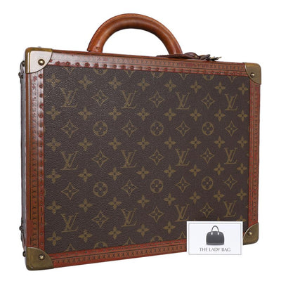 Monogram Cotteville Hard Case Trunk ( Replica Sunglasses Pre-Owned)