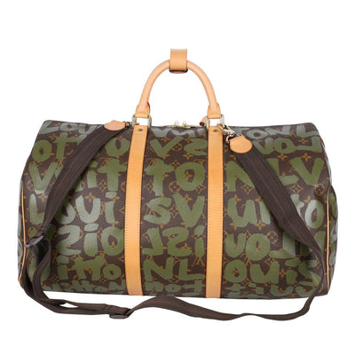 Stephen Sprouse Monogram Keepall 50 graffiti