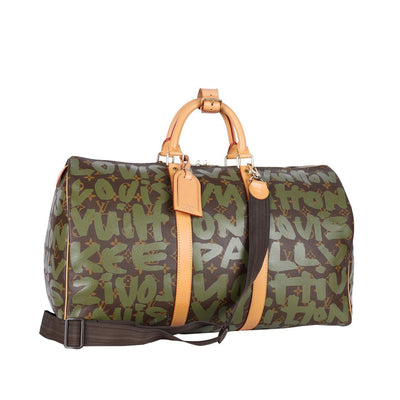 Stephen Sprouse Monogram Keepall 50 graffiti