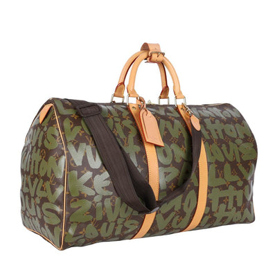 Stephen Sprouse Monogram Keepall 50 graffiti