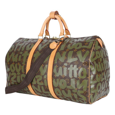 Stephen Sprouse Monogram Keepall 50 graffiti