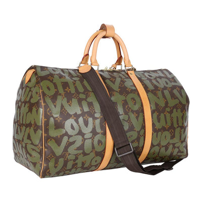Stephen Sprouse Monogram Keepall 50 graffiti