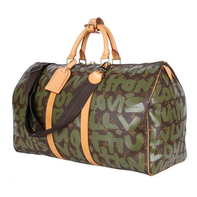 Stephen Sprouse Monogram Keepall 50 graffiti