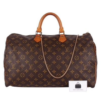 Monogram Speedy 40 Satchel