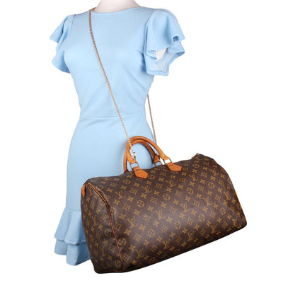 Monogram Speedy 40 Satchel