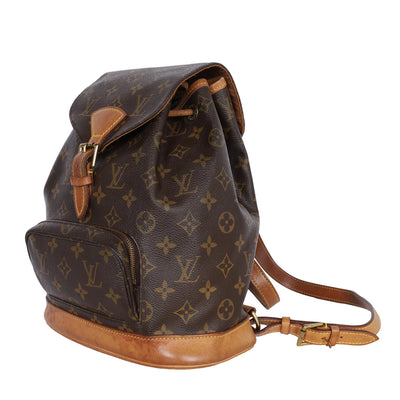 Montsouris Leather MM Backpack