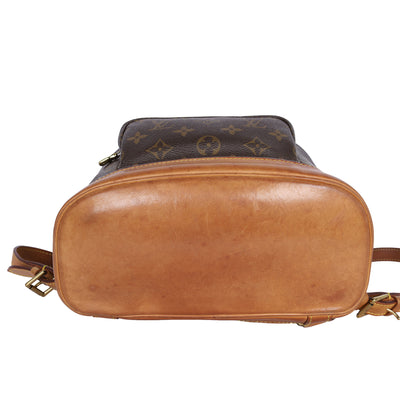 Montsouris Leather MM Backpack
