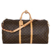 Keepall 60 Brown Monogram Canvas Bandouliere