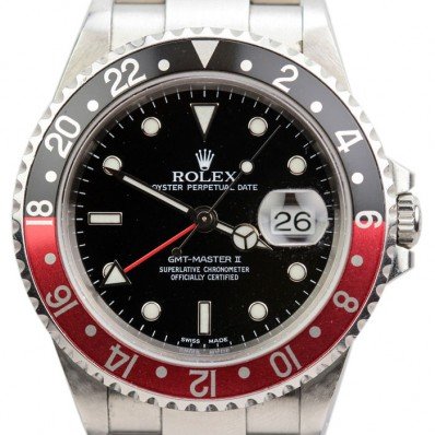 Rolex GMT Master II 16710 Black And Red Bezel