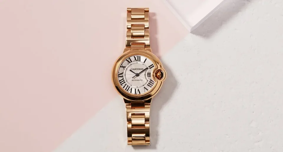 Cariter Ballon Bleu Watch in Yellow Gold